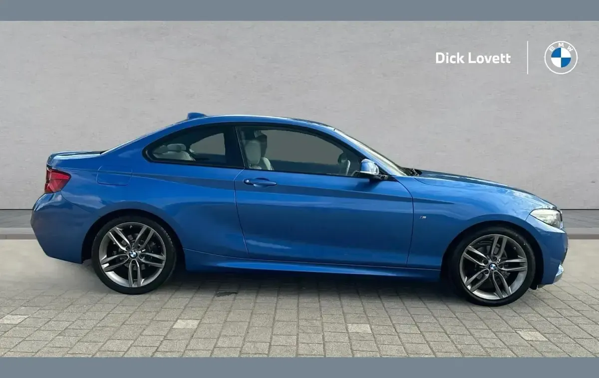 Used BMW 218 M Sport 148 HP (108 kW) 2018 Blue Coupe