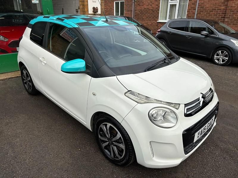 Used Citroën C1 Flair 82 HP (60 kW) 2015 White Hatchback