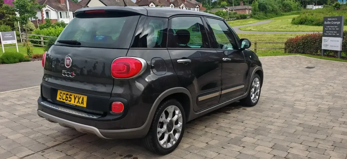 Used Fiat 500L Trekking 95 HP (69 kW) 2016 Grey MPV
