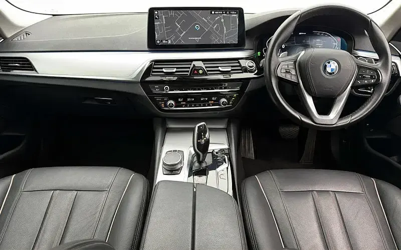 Used BMW 530e 292 HP (214 kW) 2021 Blue Sedan