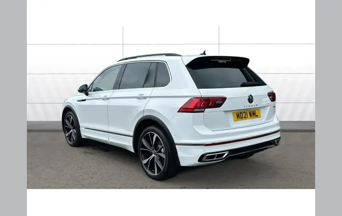 Used VW Tiguan R-line 147 HP (108 kW) 2021 White SUV