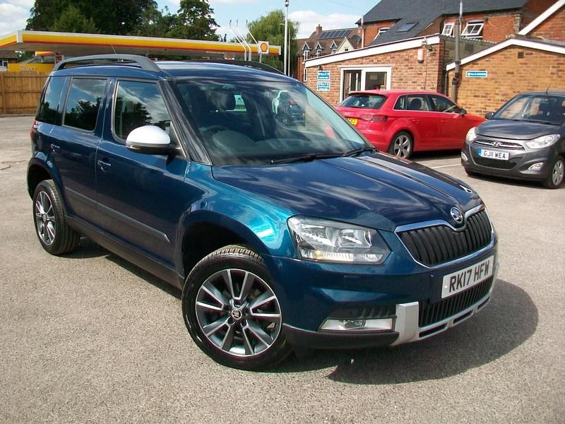 Blue Used 2017 Skoda Yeti SE Drive SUV | £14,999 (Fair price) - Image 1/4