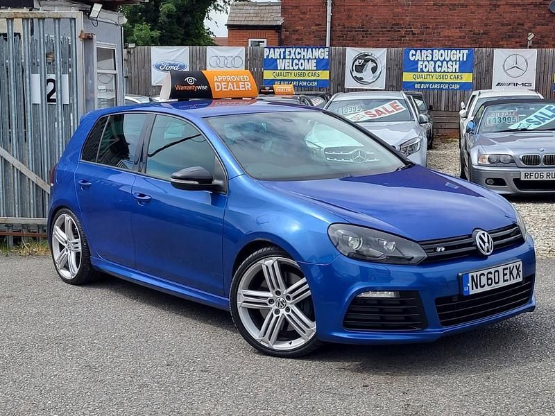 Blue Used 2010 VW Golf VI R Hatchback | £8,995 (Expensive) - Image 1/4
