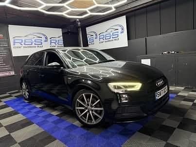 Used Audi A3 Black Edition 2017 Black Hatchback