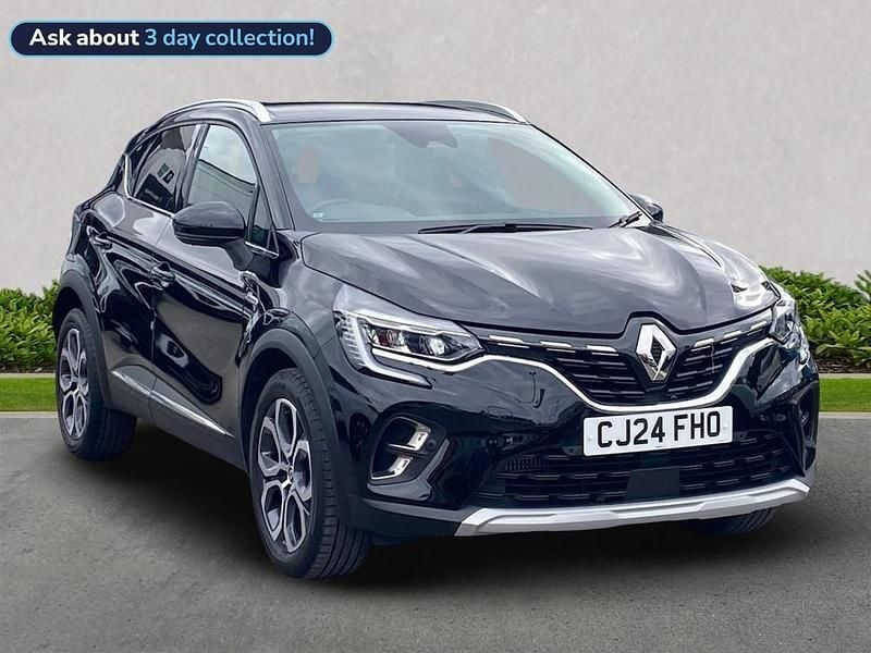 Black Used 2024 Renault Captur Techno SUV | £16,691 (Fair price) - Image 1/4