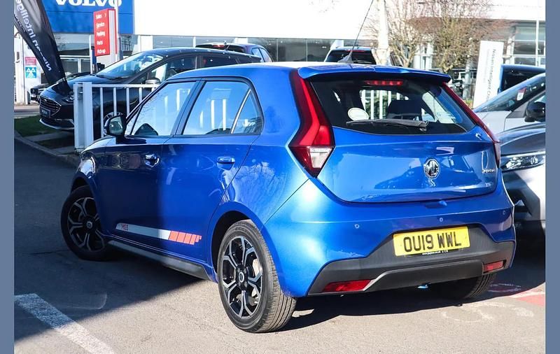 Used MG MG3 Excite 106 HP (77 kW) 2019 Blue Hatchback