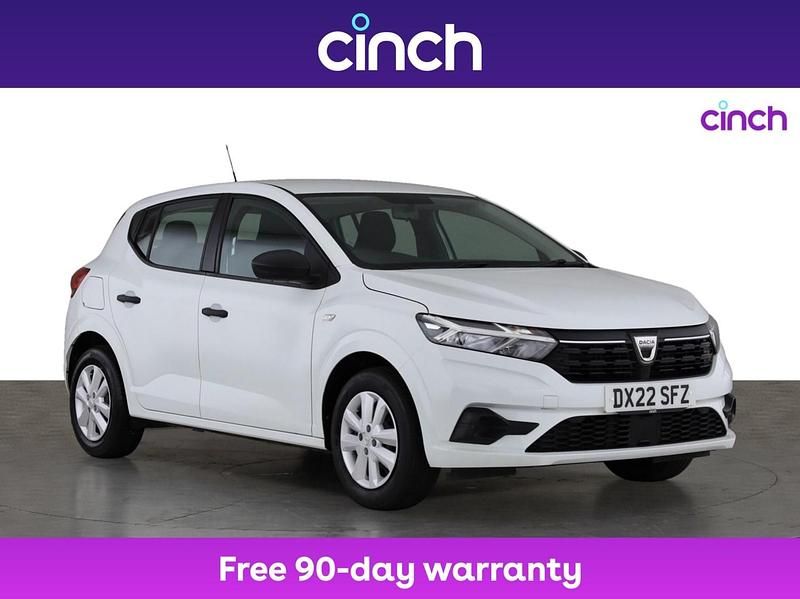 White Used 2022 Dacia Sandero Essentiel Hatchback | £9,849 (Fair price) - Image 1/3