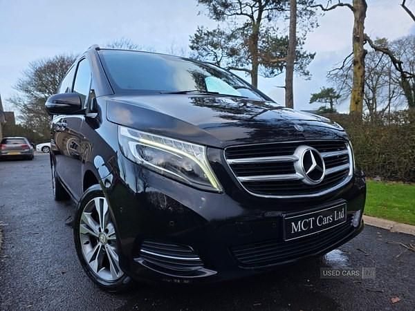 Used Mercedes V220 2018 Black MPV