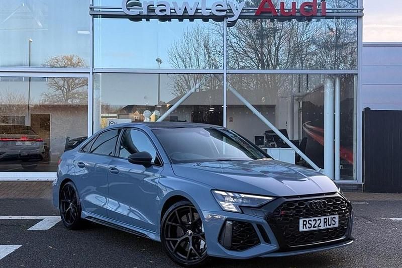 Grey Used 2023 Audi RS3 Advanced Sedan | £49,490 (Fair price) - Image 1/1