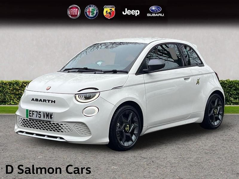 New Abarth 500e 112 kW (153 HP) 2025 White Hatchback