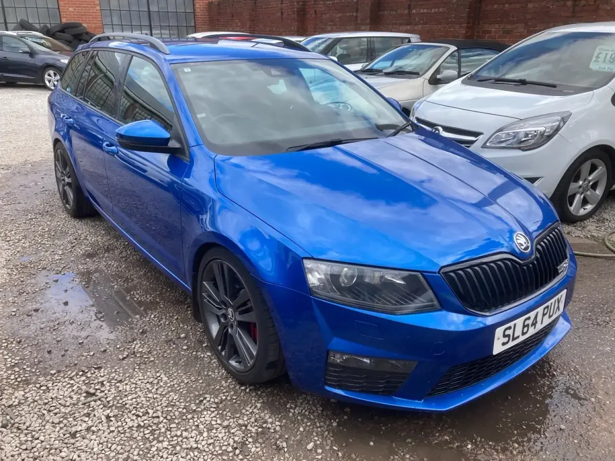 Gebraucht Skoda Octavia vRS 2014 Blau Kombi