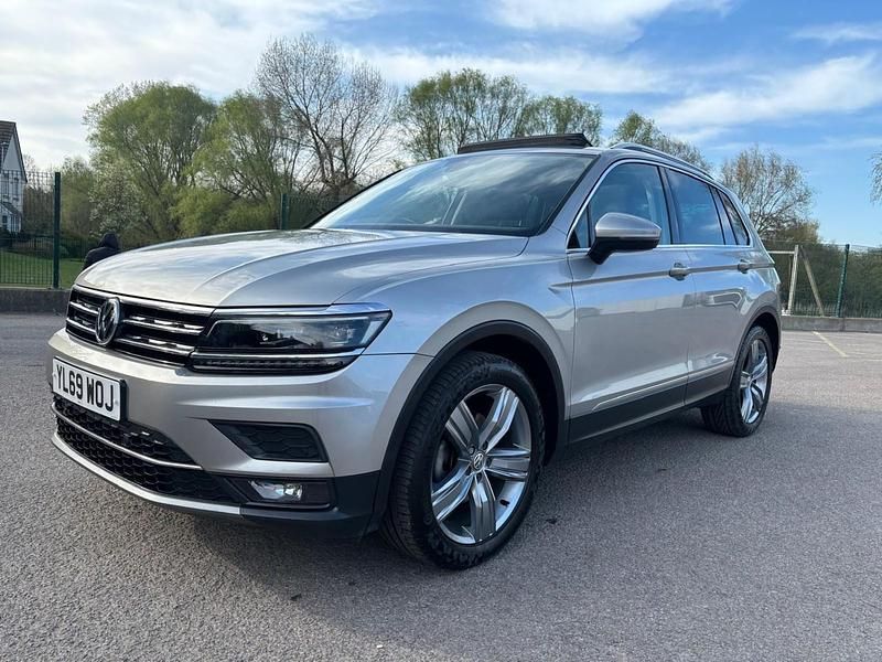 Used VW Tiguan SEL 2020 Silver SUV
