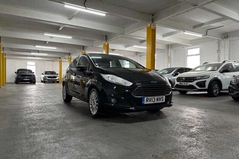 Black Used 2013 Ford Fiesta Titanium Hatchback | £4,850 (Super price) - Image 1/1