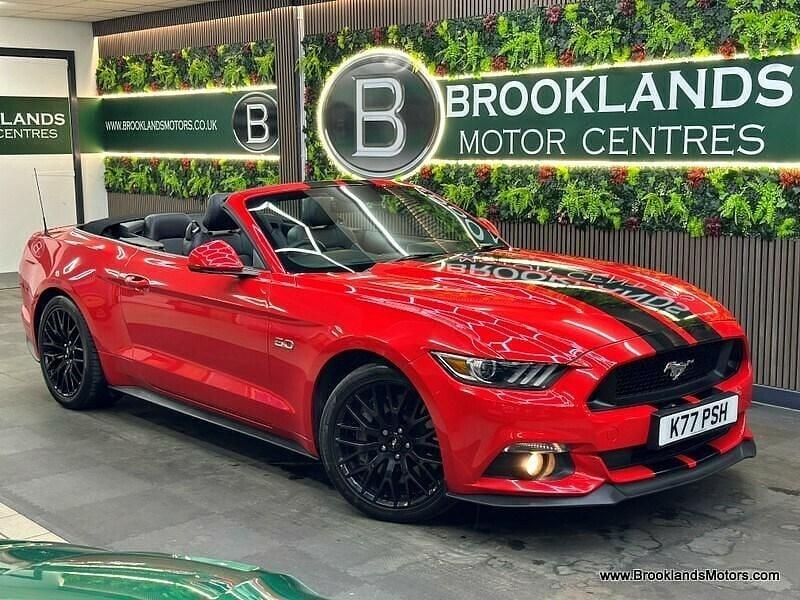 Used Ford Mustang GT Convertible 416 HP (305 kW) 2016 Red Cabriolet