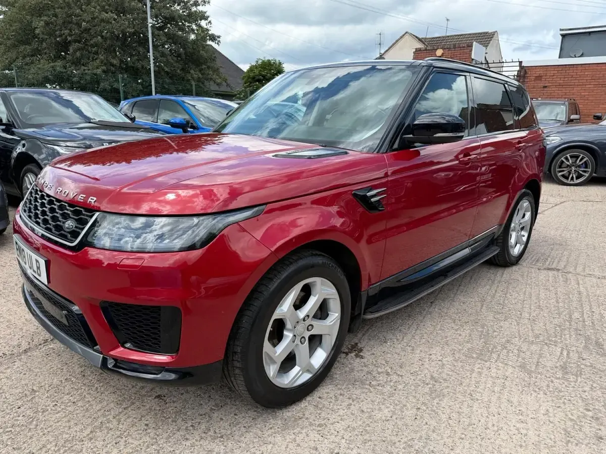 Used Land Rover Range Rover Sport HSE 240 HP (176 kW) 2018 Red SUV