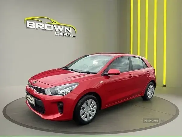 Used Kia Rio 84 HP (61 kW) 2019 Red Hatchback