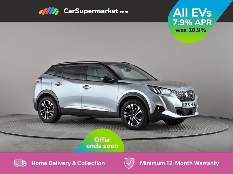 Grey Used 2022 Peugeot e-2008 GTi SUV | £12,197 (Fair price) - Image 1/3