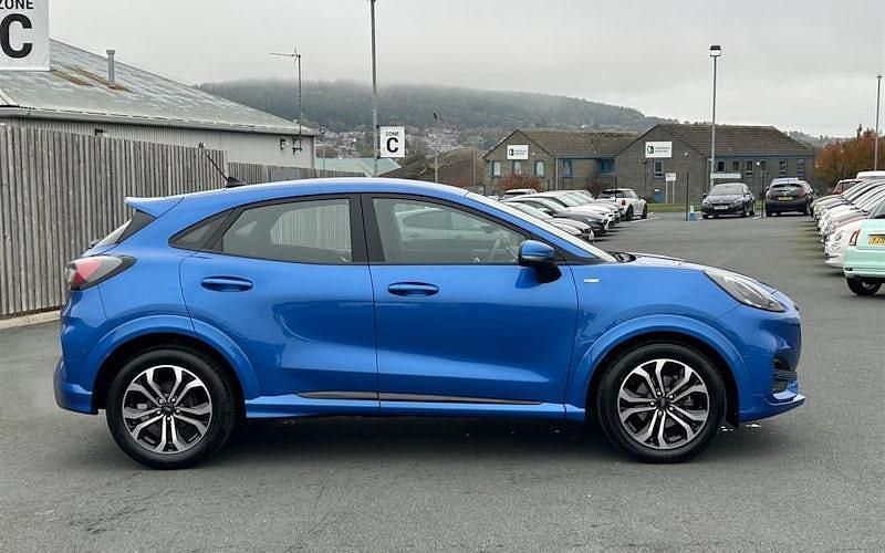 Used Ford Puma ST-Line 125 HP (91 kW) 2022 Blue Hatchback