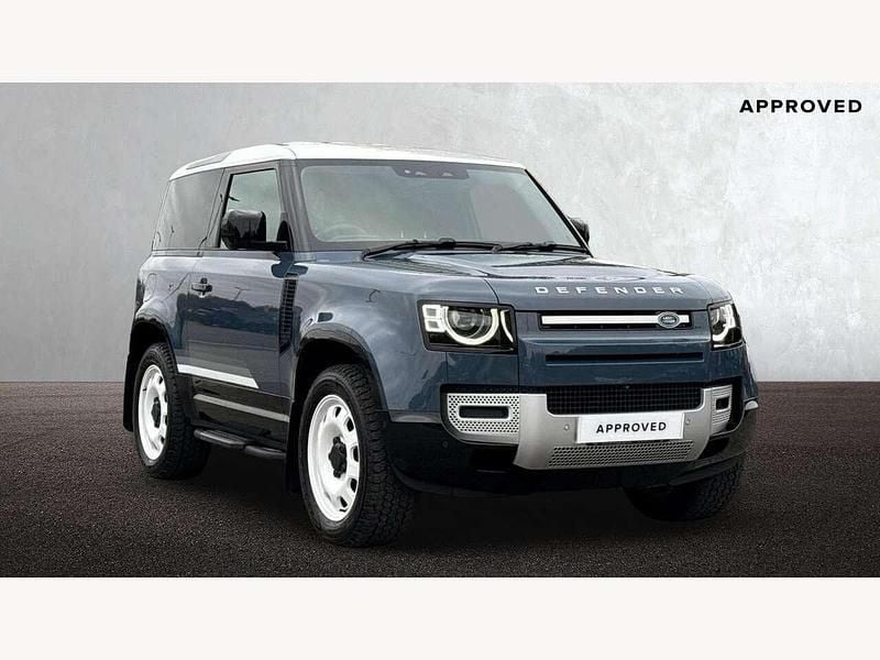 Tasman blue Used 2025 Land Rover Defender S SUV | £60,095 - Image 1/4