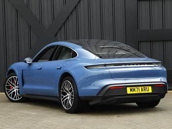 Used Porsche Taycan 419 kW (571 HP) 2021 Blue Sedan