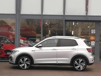 Used VW T-Cross R-line 115 HP (84 kW) 2019 Silver SUV
