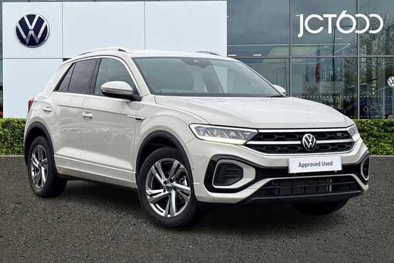 Grey Used 2025 VW T-Roc R-line SUV | £27,039 (Fair price) - Image 1/4