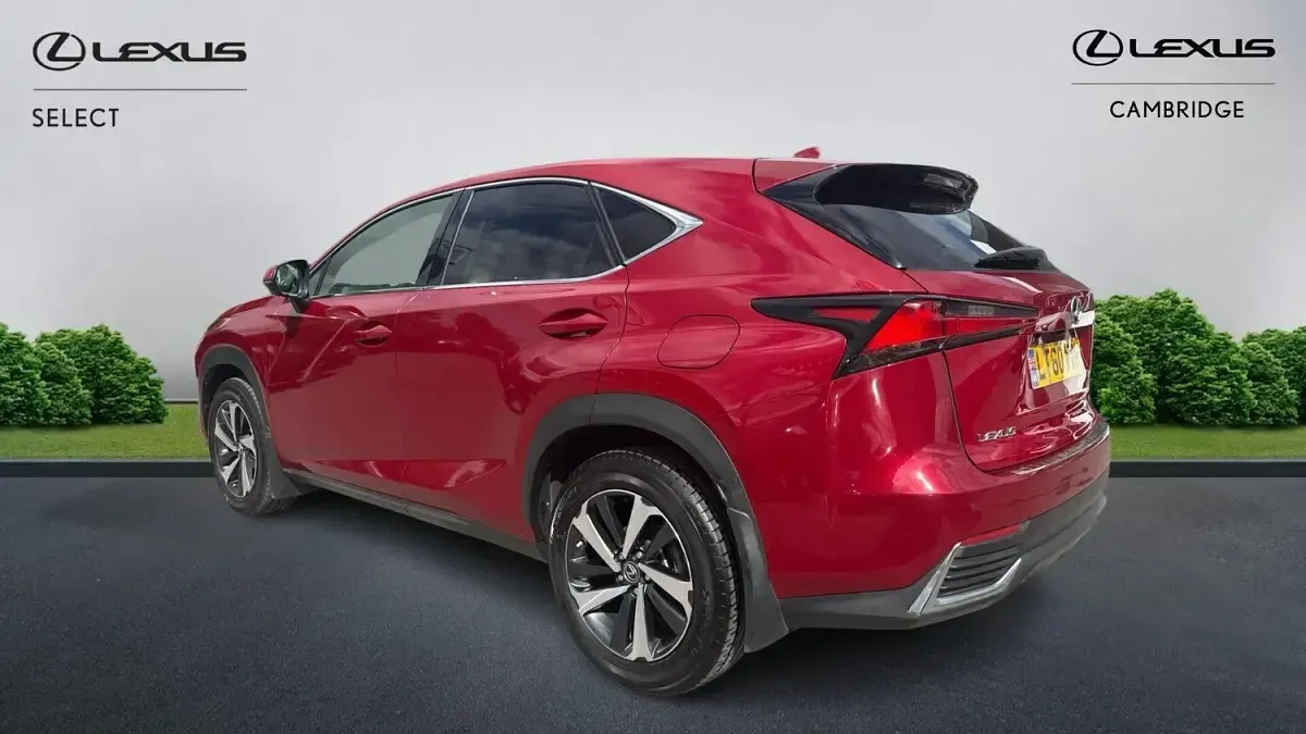 Used Lexus NX300h 197 HP (144 kW) 2021 Red SUV