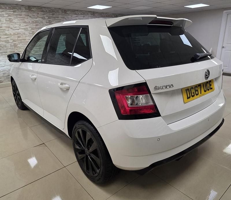 Used Skoda Fabia Monte Carlo 2017 White Hatchback