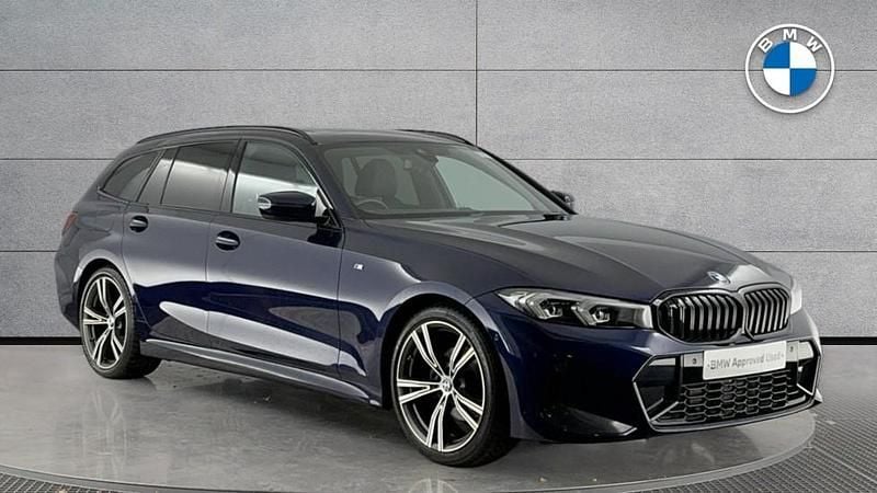 Blue Used 2024 BMW 320 M Sport Estate | £32,940 (Fair price) - Image 1/4