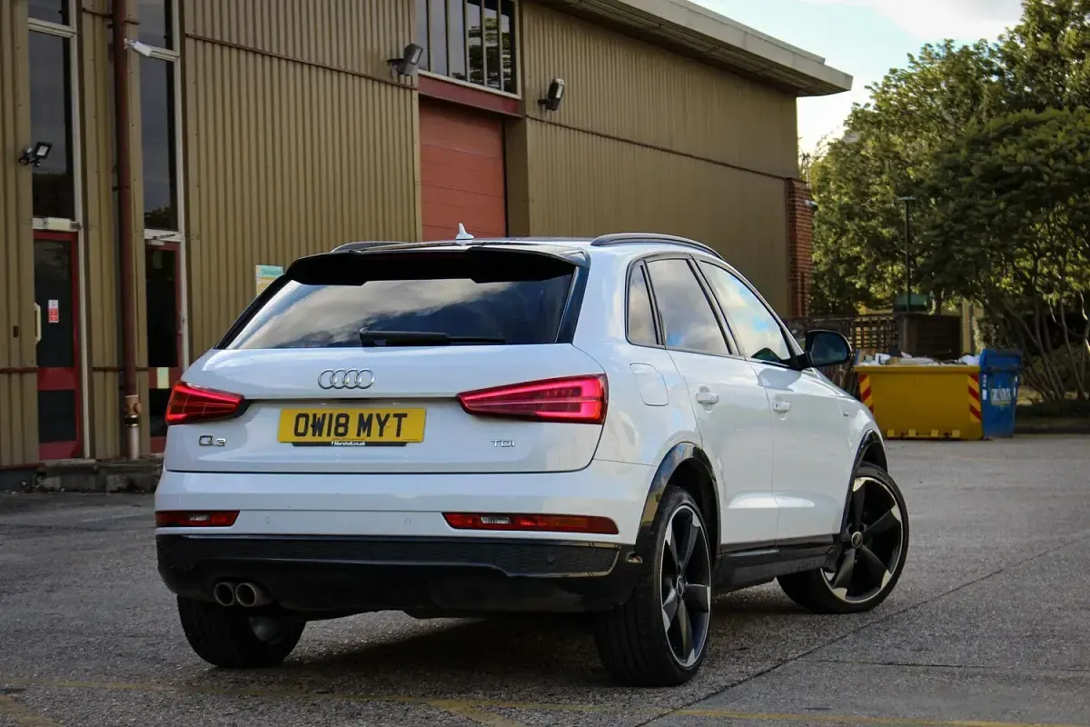 Used Audi Q3 Black Edition 2018 White SUV