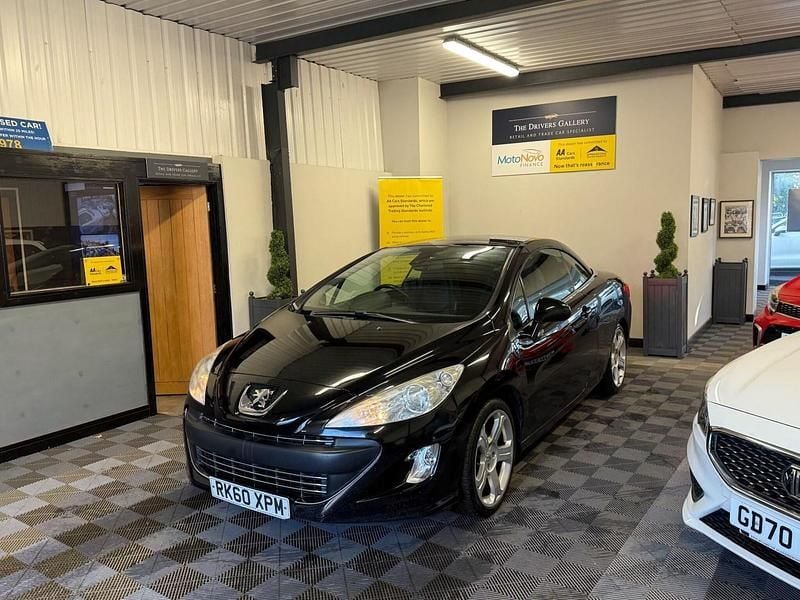 Used Peugeot 308 CC Allure 156 HP (114 kW) 2010 Black Cabriolet