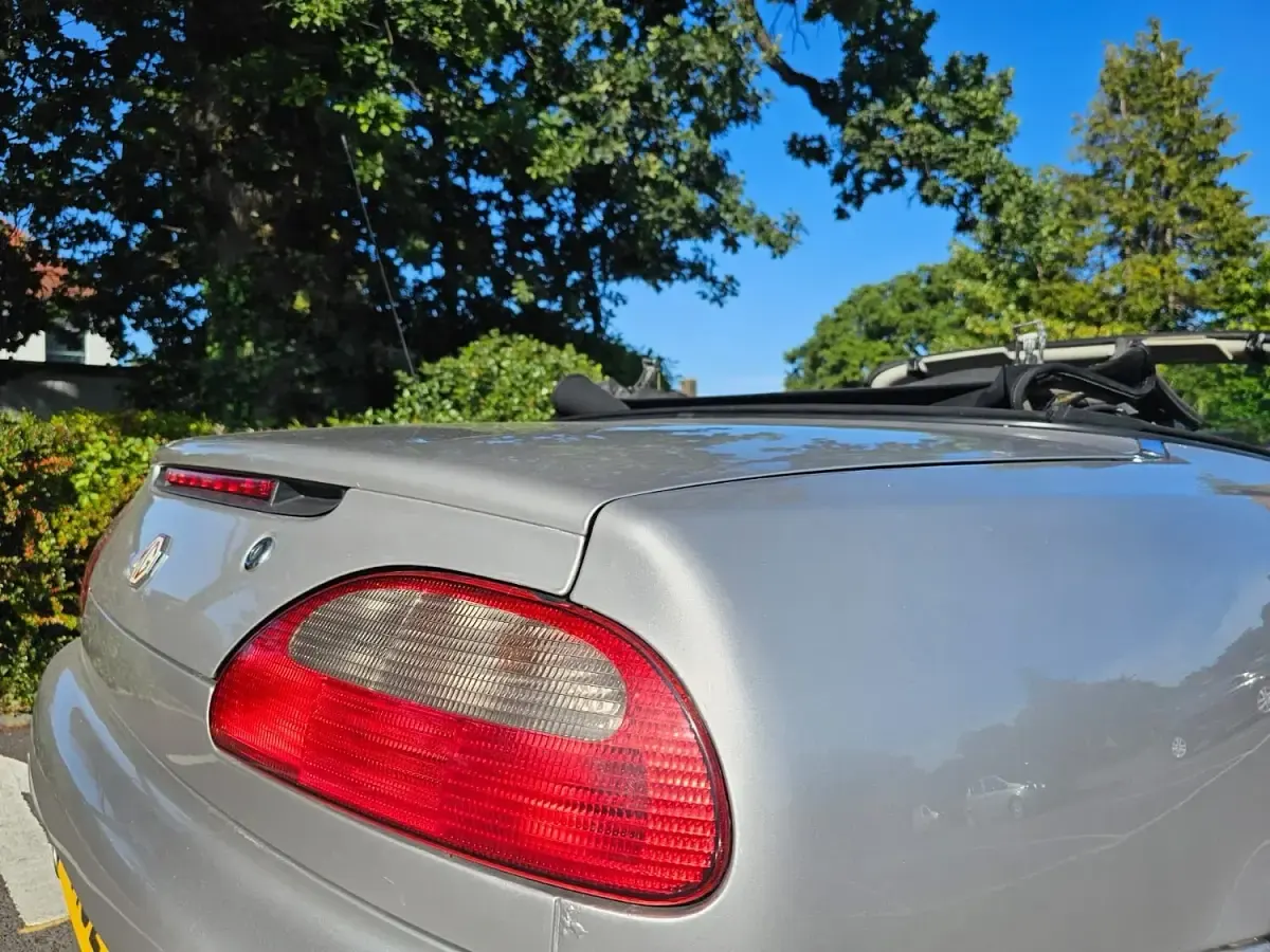 Used MG F 344 HP (253 kW) 1999 Silver Cabriolet