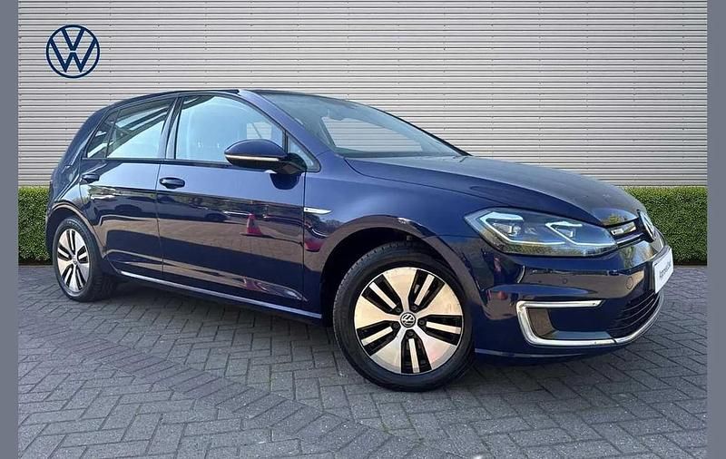 Used VW e-Golf 99 kW (135 HP) 2019 Blue Hatchback