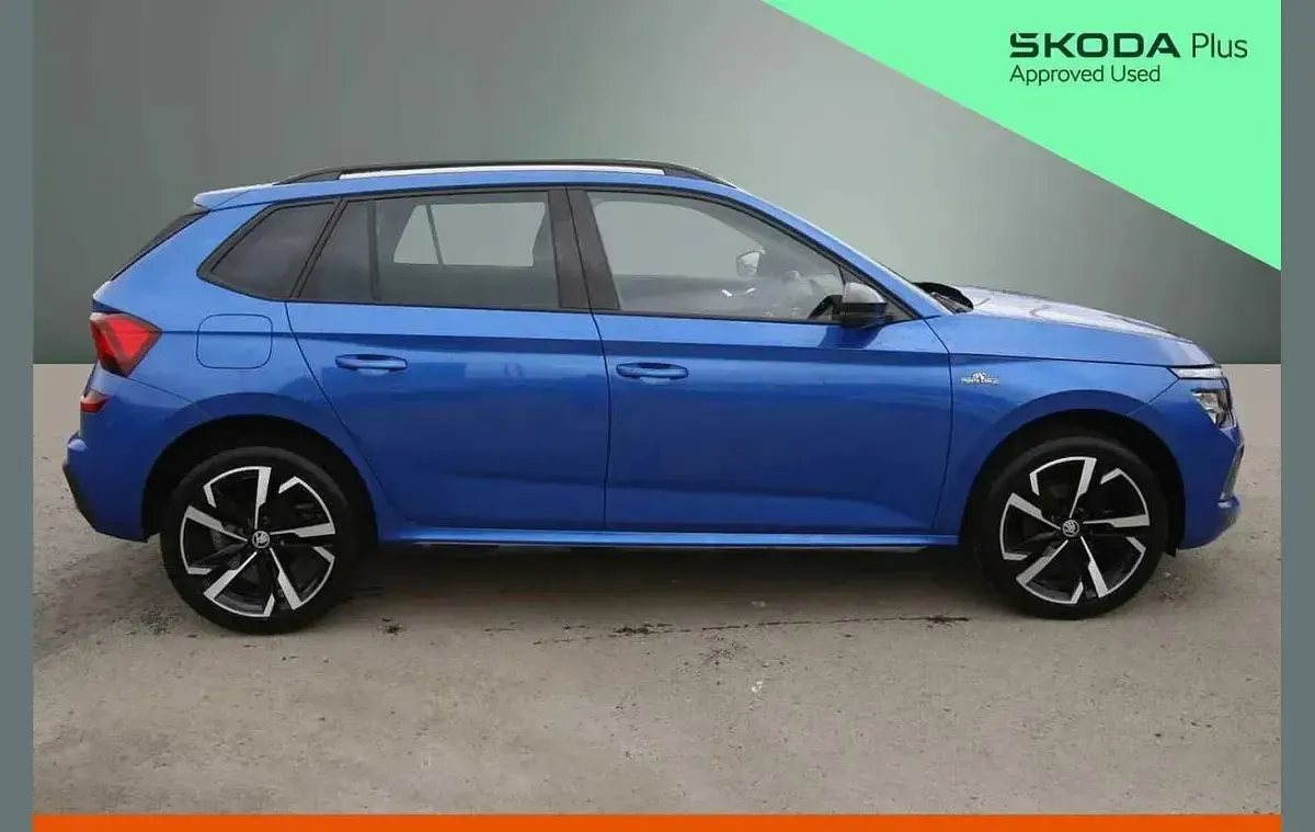 Used Skoda Kamiq Monte Carlo 115 HP (84 kW) 2024 Blue SUV