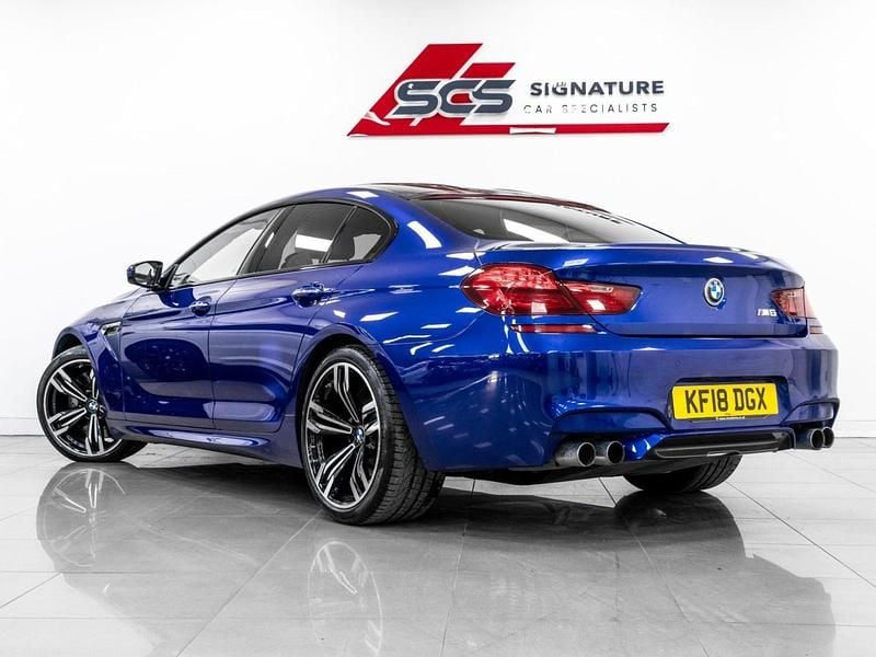 Used BMW M6 Shadowline 560 HP (411 kW) 2018 Blue Coupe
