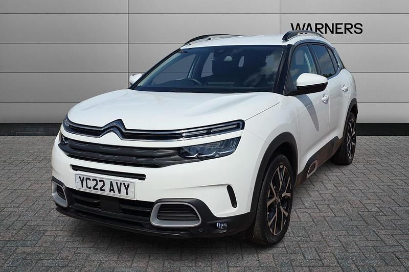 White Used 2022 Citroën C5 Aircross PureTech SUV | £16,745 (Fair price) - Image 1/4