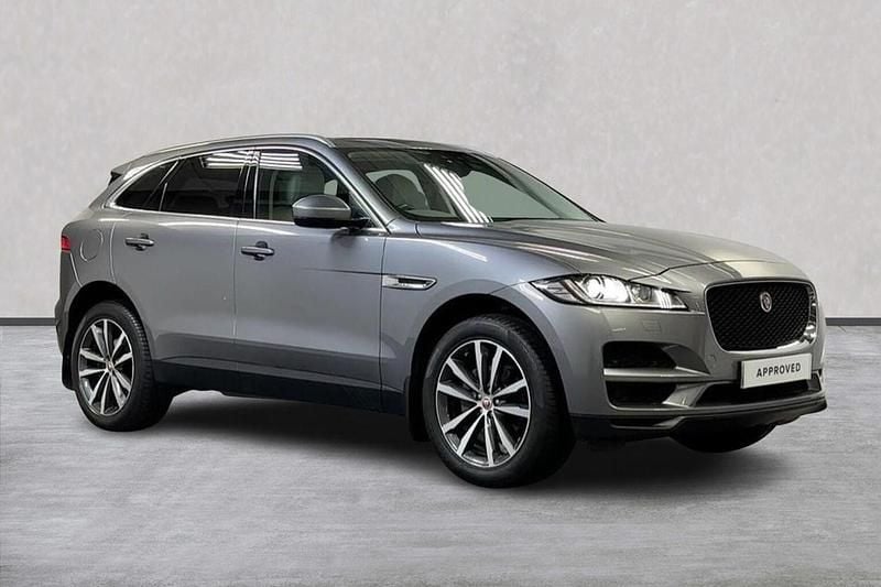 Grey Used 2020 Jaguar F-Pace Portfolio SUV | £18,499 (Good price) - Image 1/4