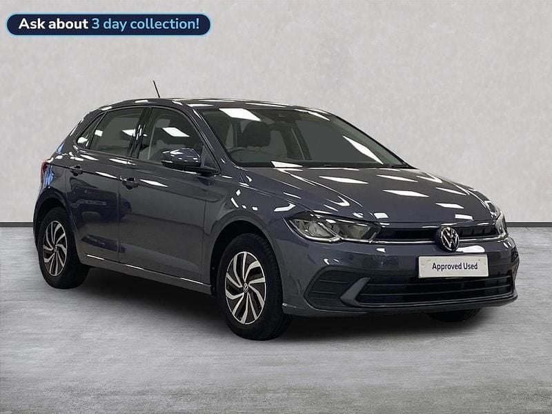 Grey Used 2022 VW Polo Life Hatchback | £15,647 (Fair price) - Image 1/4