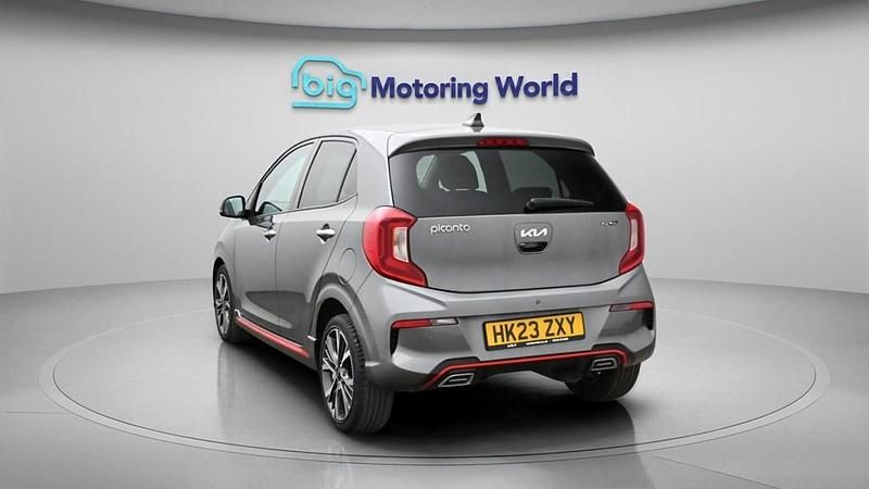 Used Kia Picanto GT-Line S 99 HP (72 kW) 2023 Grey Hatchback