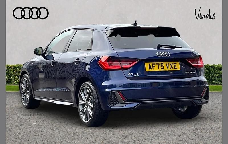 Used Audi A1 S-Line 114 HP (83 kW) 2025 Blue Hatchback