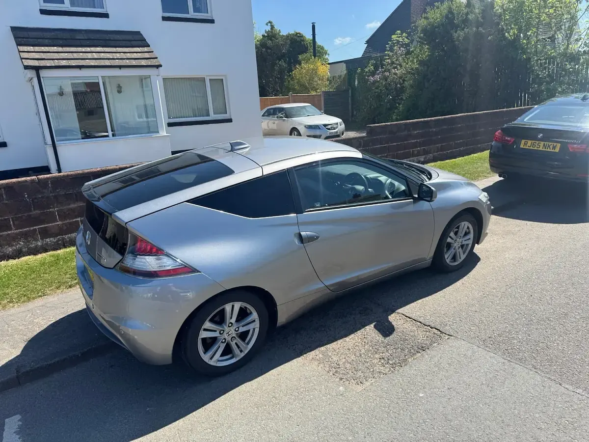 Used Honda CR-Z Hybrid 124 HP (91 kW) 2010 Silver Coupe