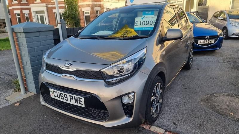 Silver Used 2019 Kia Picanto Hatchback | £10,995 (Expensive) - Image 1/2