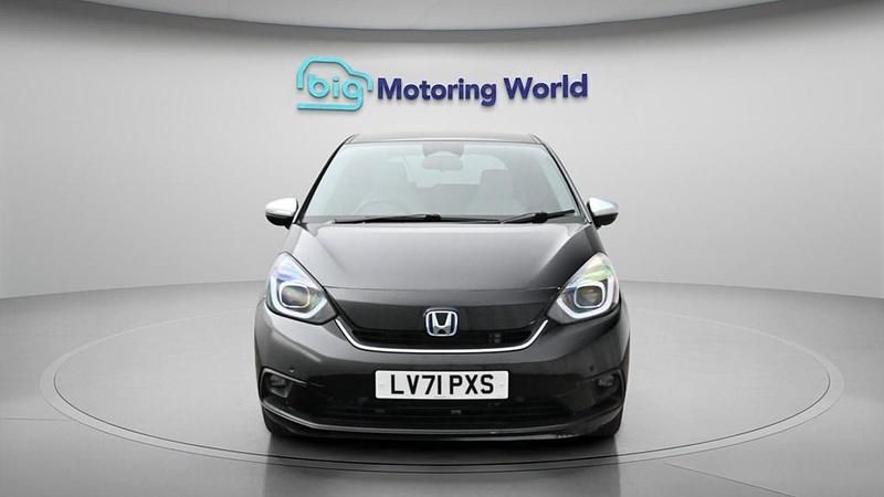 Used Honda Jazz Hybrid 109 HP (80 kW) 2021 Black Hatchback