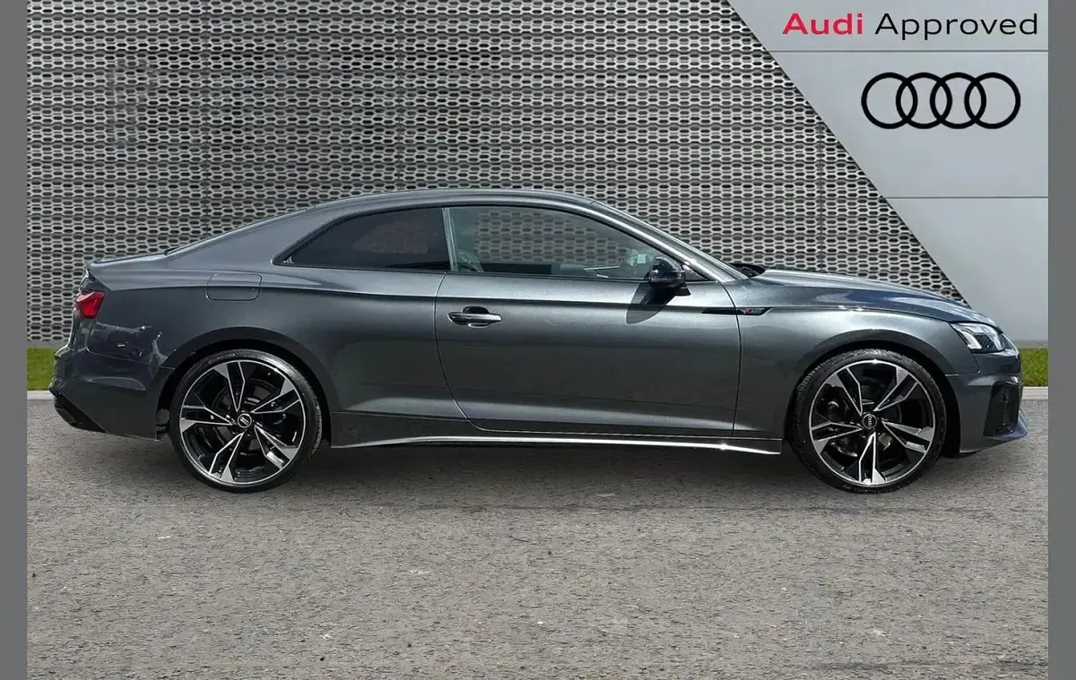 Used Audi A5 Black Edition 147 HP (108 kW) 2023 Grey Coupe