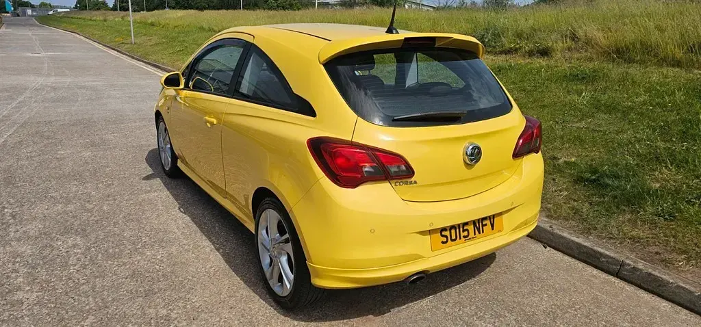 Used Vauxhall Corsa SRi 2015 Yellow Hatchback