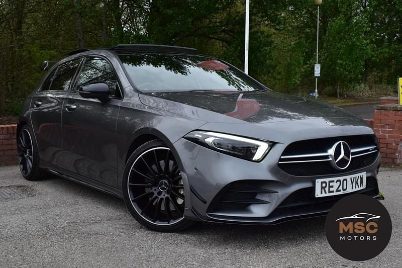 Used Mercedes A35 AMG Premium Plus 2020 Grey Hatchback