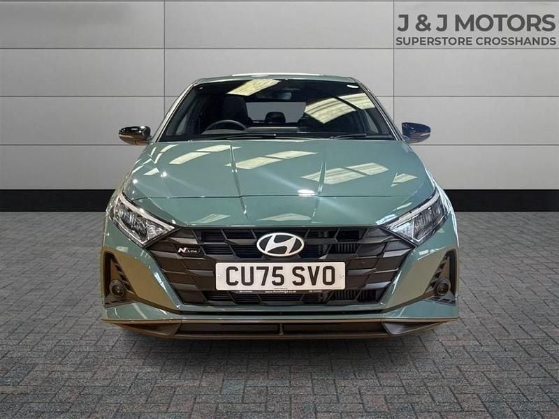 New Hyundai i20 N Line 2025 Green Hatchback