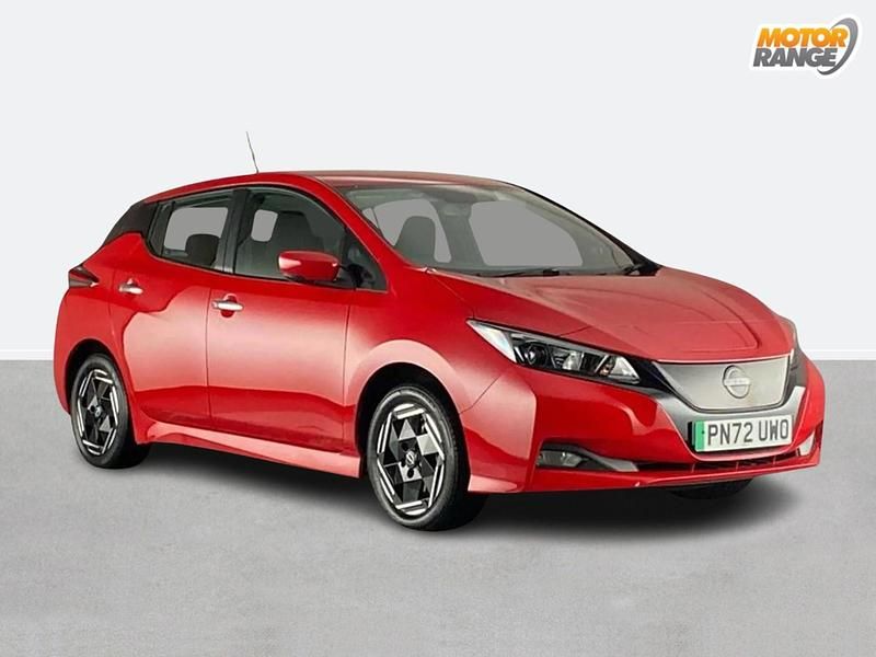 Used Nissan Leaf Acenta 110 kW (150 HP) 2022 Red Hatchback