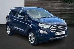 Blue Used 2022 Ford Ecosport Titanium SUV | £12,185 (Fair price) - Image 1/4