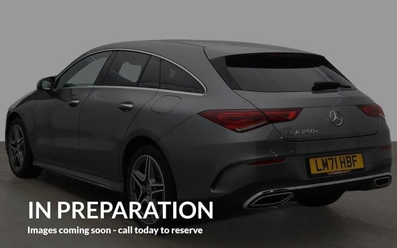 Used Mercedes CLA250e Shooting Brake AMG Line Premium Plus 218 HP (160 kW) 2021 Grey Estate